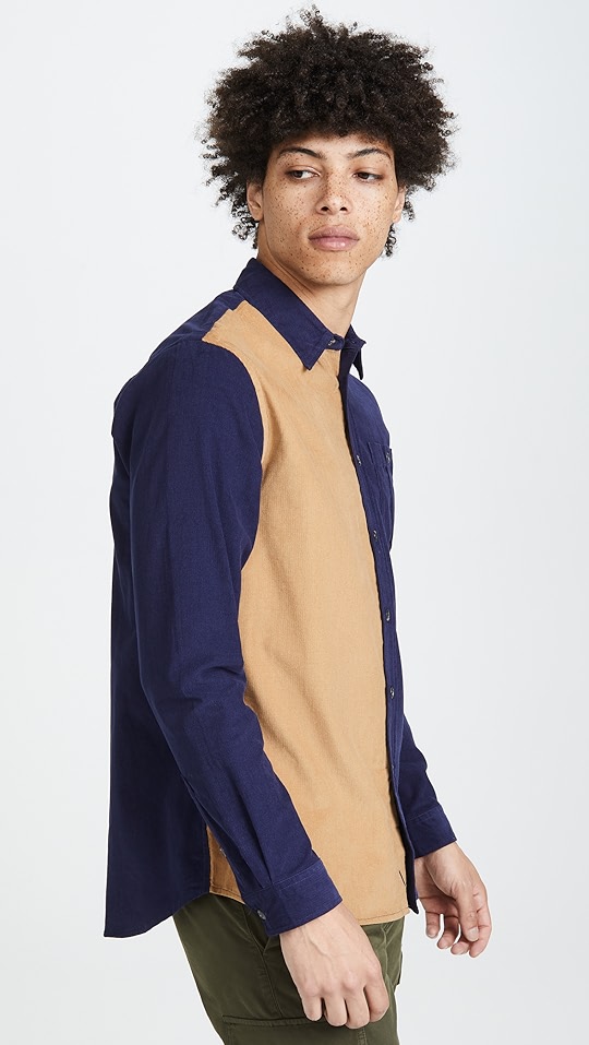 mott cord 长袖衬衣