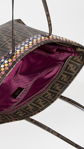 fendi zucca tote 涂层帆布包