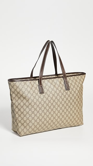 shopbop archive gucci gg supreme 大号经典托特包
