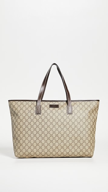shopbop archive gucci gg supreme 大号经典托特包