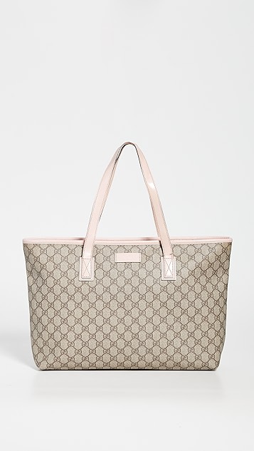 gucci gg supreme 中号经典托特包