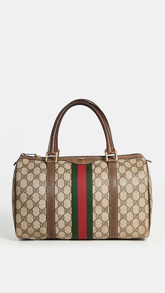 shopbop archive gucci vintage web 波士顿包 gg supreme