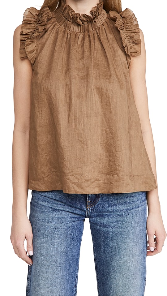 sea hattie 苎麻背心 | shopbop