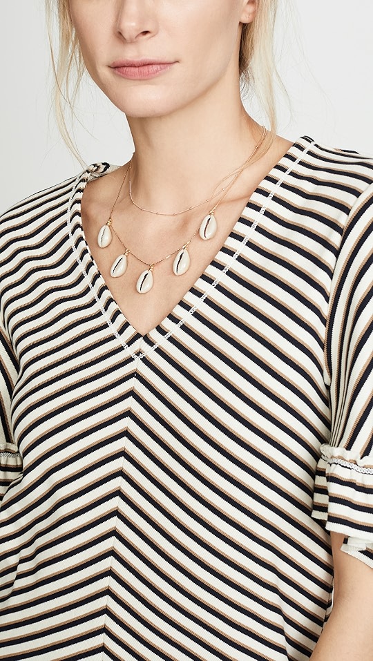 caroline 吊坠项链