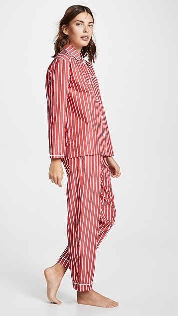 sleepy jones 灯笼袖睡衣套装