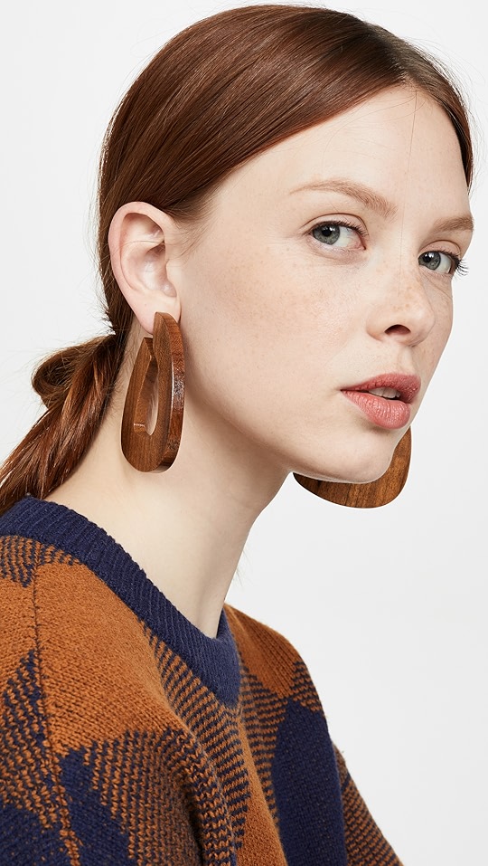 sophie monet 喇叭圈式耳环 | shopbop