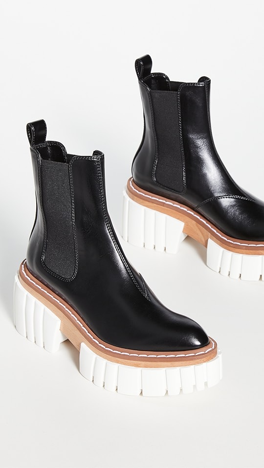 stella mccartney 厚底切尔西靴 | shopbop