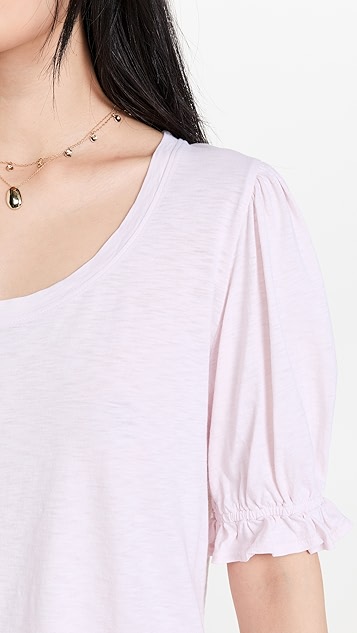 sundry 蓬松衣袖 t 恤