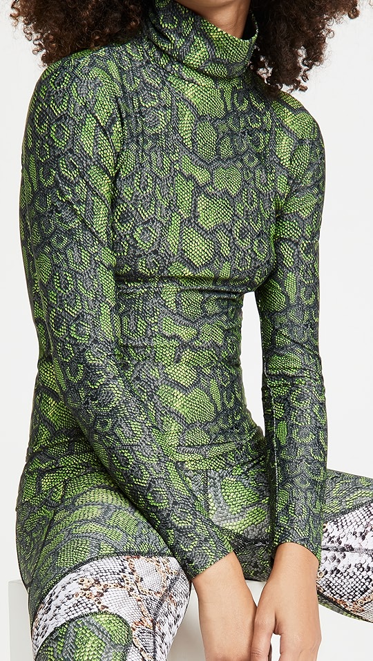 twin fantasy 蛇纹高领 | shopbop