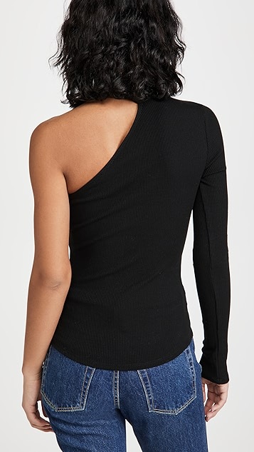 mass 罗纹雕刻高领上衣