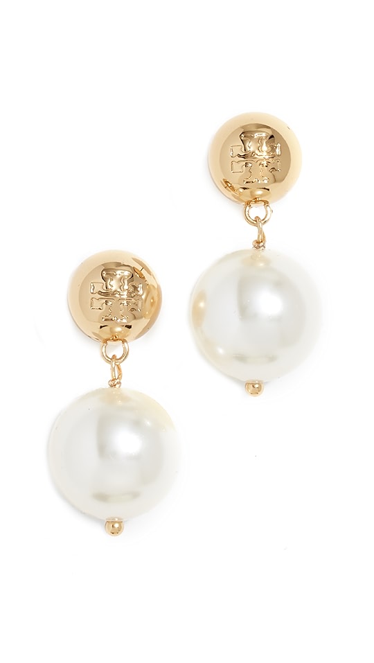 tory burch 水晶垂耳饰 | shopbop