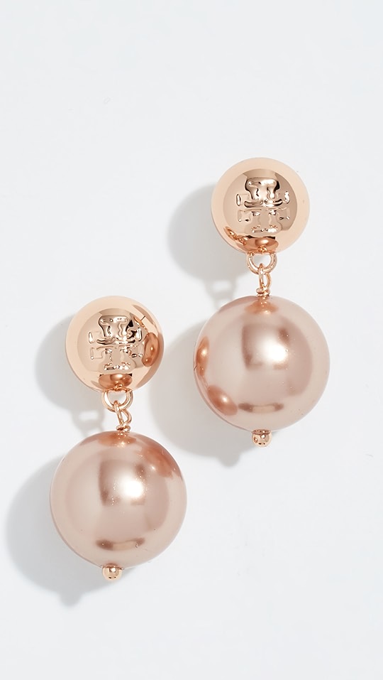 tory burch 水晶垂耳饰 | shopbop