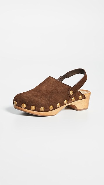 50mm blythe 铆钉装饰木底鞋