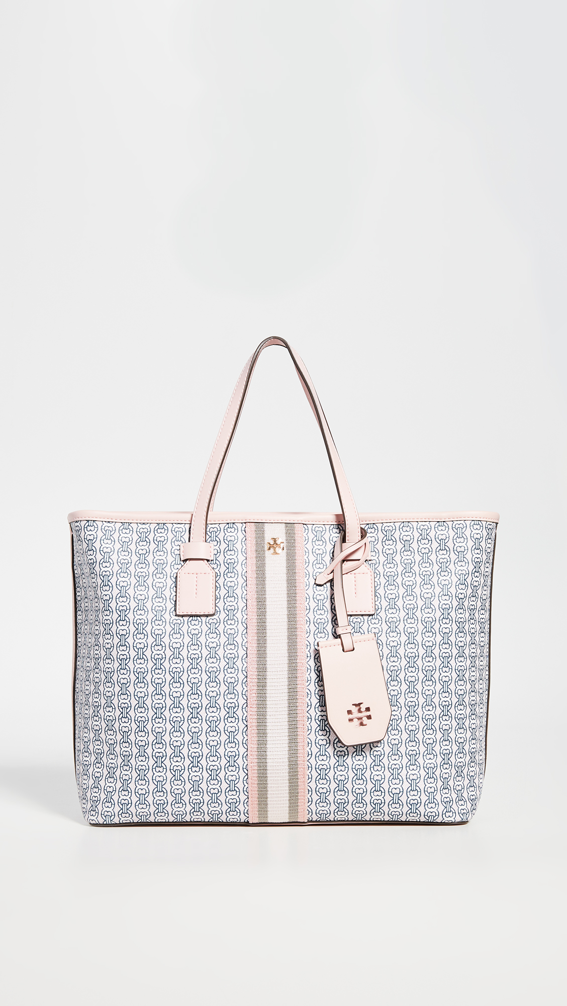 通勤包卫冕王!Tory Burch 双链式帆布小号手提袋 $228(约1469元)