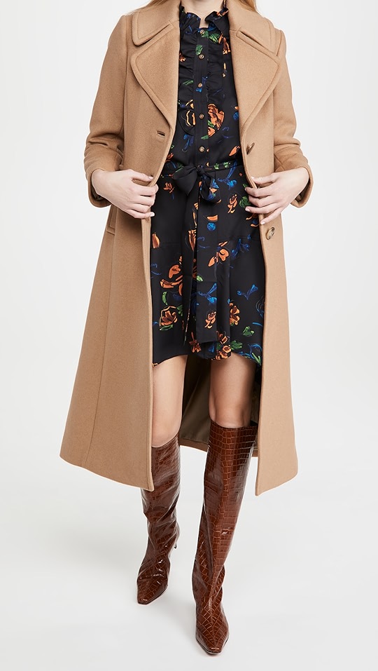 tory burch 羊毛羊绒外套 | shopbop