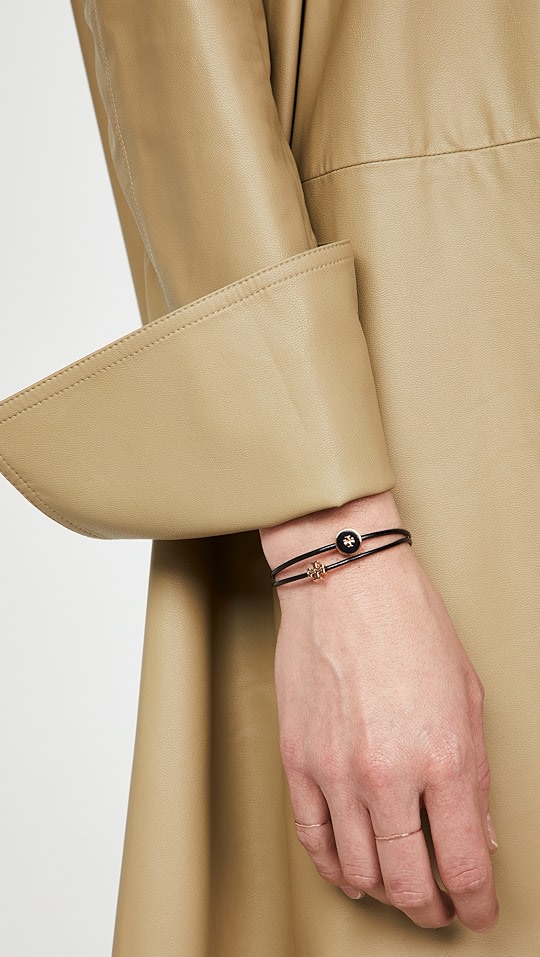 tory burch kira 珐琅滑扣手链 | shopbop