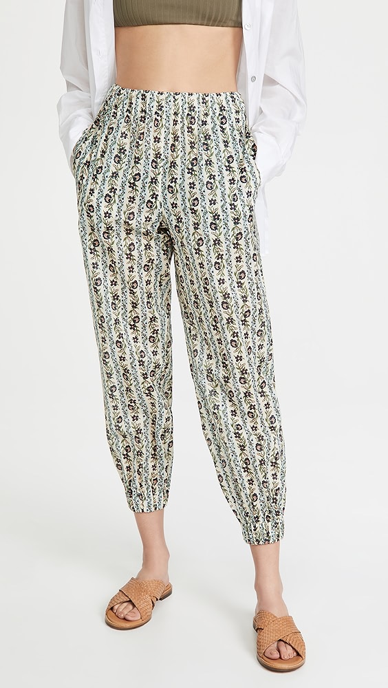 tory burch 汤丽柏琦 印花沙滩裤