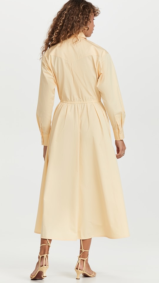 eleanor 棉府绸连衣裙