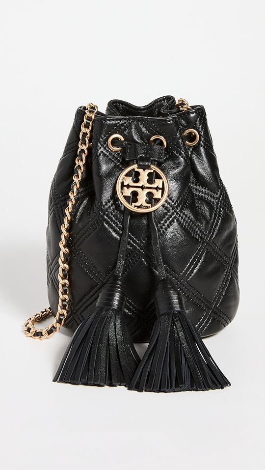 tory burch fleming 柔软迷你水桶包