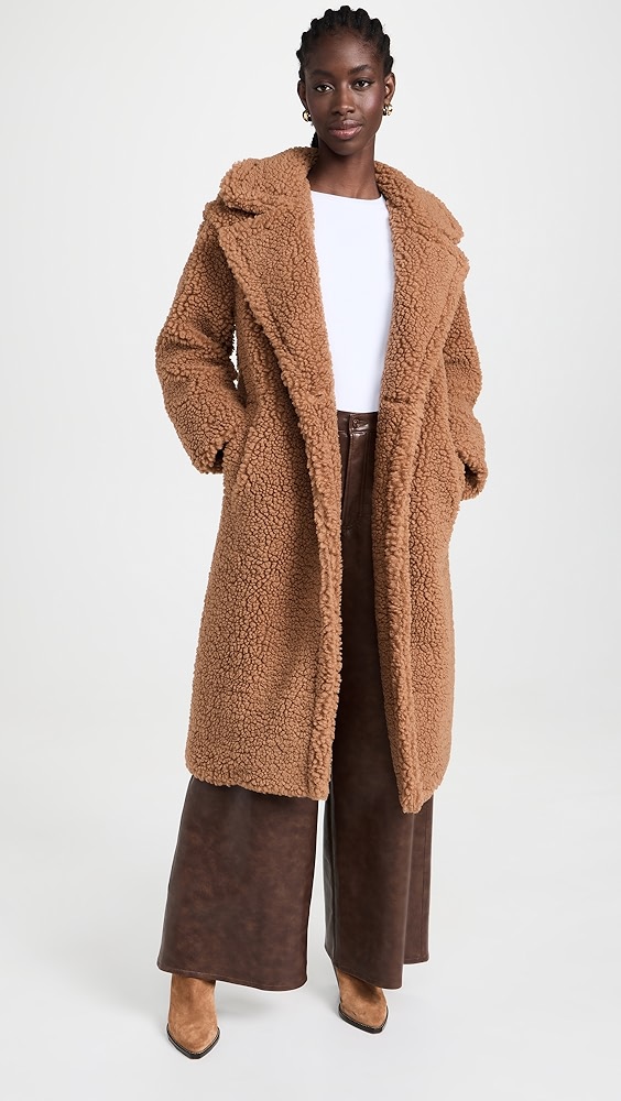 UGGGertrude Long Teddy Coat