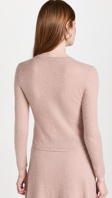 vince 起绒圆领针织衫