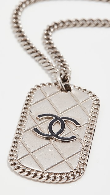 chanel 绗缝 cc 名牌项链