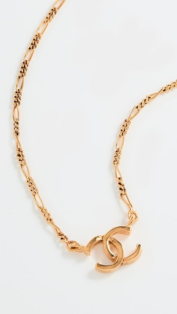 what goes around comes around chanel 金 cc 项链