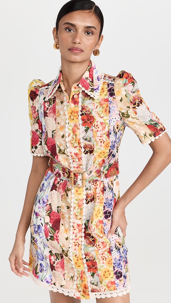 zimmermann wonderland 衬衣连衣裙