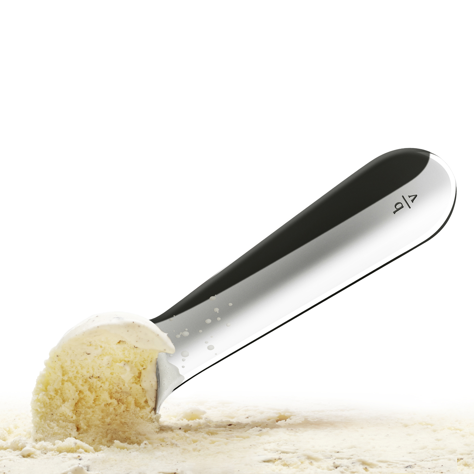 belle-v kitchen 冰淇淋勺,银色