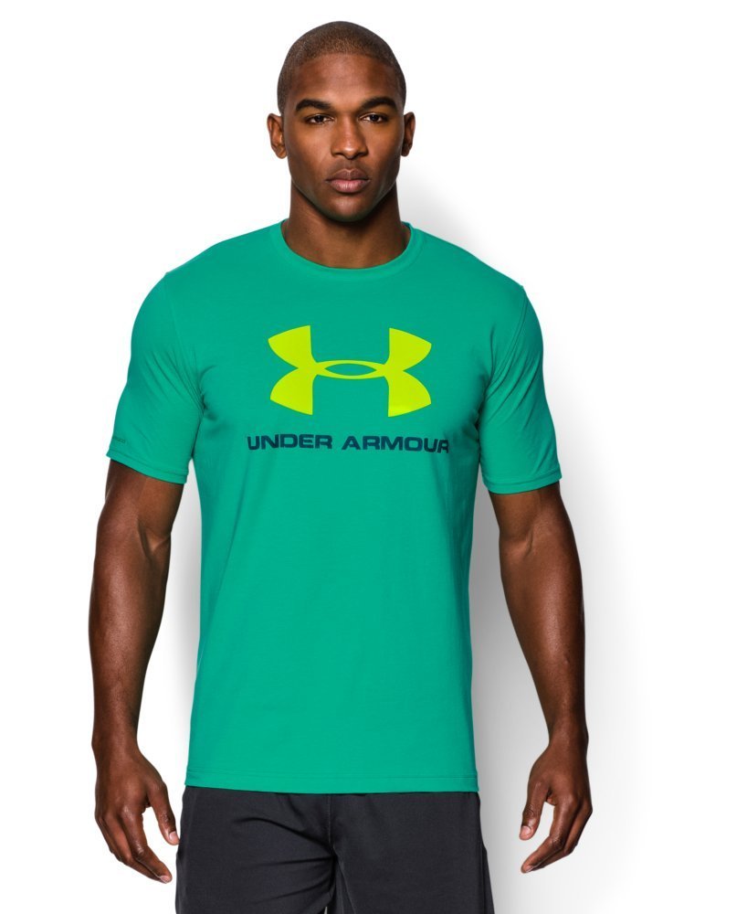 under armour 安德玛 男士 运动风格徽标t恤