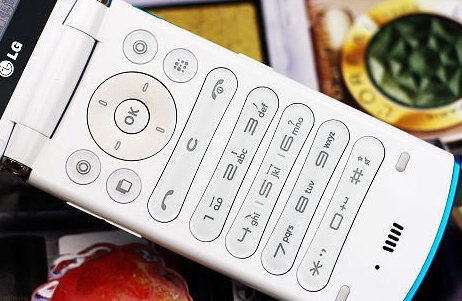 lg gd580 lollipop棒棒糖 翻盖多媒体娱乐3g手机(蓝色 联通版)