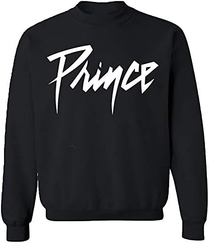 prince 官方标志黑色圆领羊毛