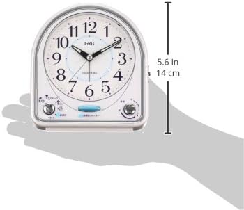 Seiko 精工时钟模拟31首乐曲闹钟pyxis 白色nr435w 亚马逊中国 其他