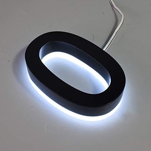 背光 led 房屋数字 0.
