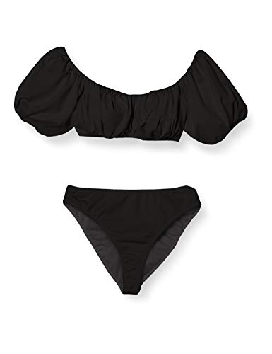 泳衣 lily garden 看着连衣裙 高腰 比基尼 【coral veil (珊瑚绒)】