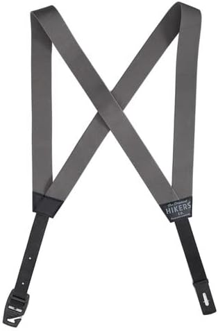 hikers女士隐形背带无形可调腰带替代灰色