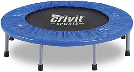 正步天鑫蓝色英文字母家用室内38寸8只脚特制可四折弹簧款小跳床儿童蹦蹦床 亚马逊中国 运动户外休闲