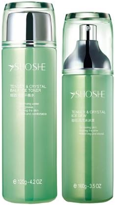 Shoshe 小青护肤品面部护理套装晒后修复瞬间镇静冰冰露补水控油 亚马逊中国 美容化妆