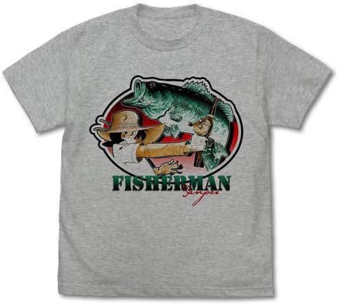 钓鱼凯奇三平三平和黑鲈鱼t恤混合灰s Mix Gray 亚马逊中国 服饰箱包