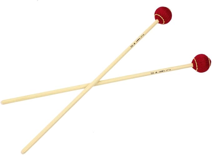 play wood 颤音琴/马林巴琴用绕线琴槌 m-301 : 亚马逊中国: 乐器