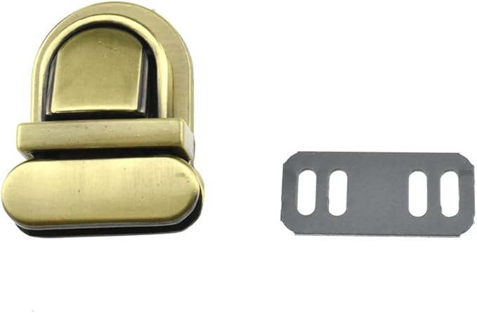 32 英寸长度公文包卡锁扣 4 个螺丝/2 个垫圈平滑旋转动作闭合 *中性