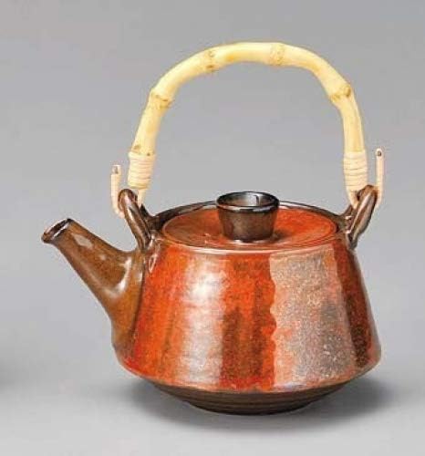 yamakikai 红色 kyusu(日本茶壶)日本传统样式 390cc 15g1184 日本
