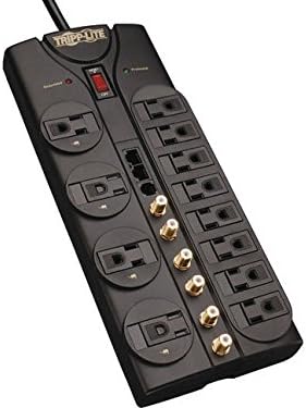 tripp litesurge protector 21ht1210sat3 tel/tv/net na