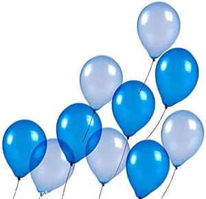 100 件/包气球 10 英寸乳胶浅蓝色气球派对气球生日婚礼周年纪念单身