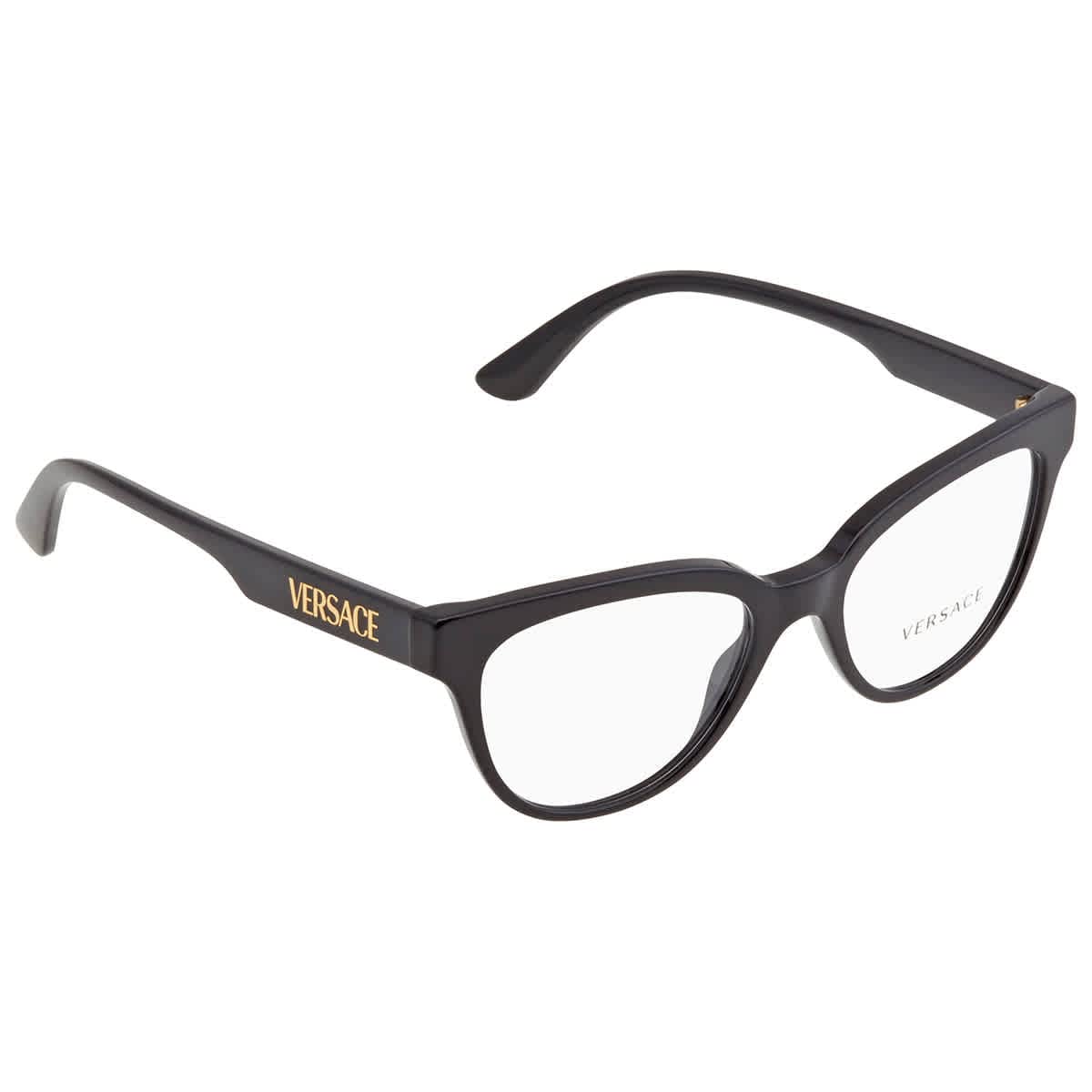 Versace VE3315-GB1 glasses frame 52mm, black // white