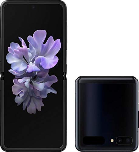 三星 Galaxy Z Flip Factory 解锁新款 Andriod 手机美版  256GB 存储器  指纹识别和面部识别  电池持久  美国保修  镜面黑色