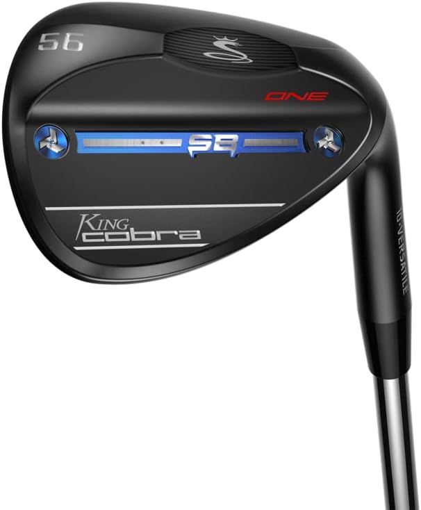 cobra golf 2022 男式 king snake bite 单长坡跟黑色 qpq