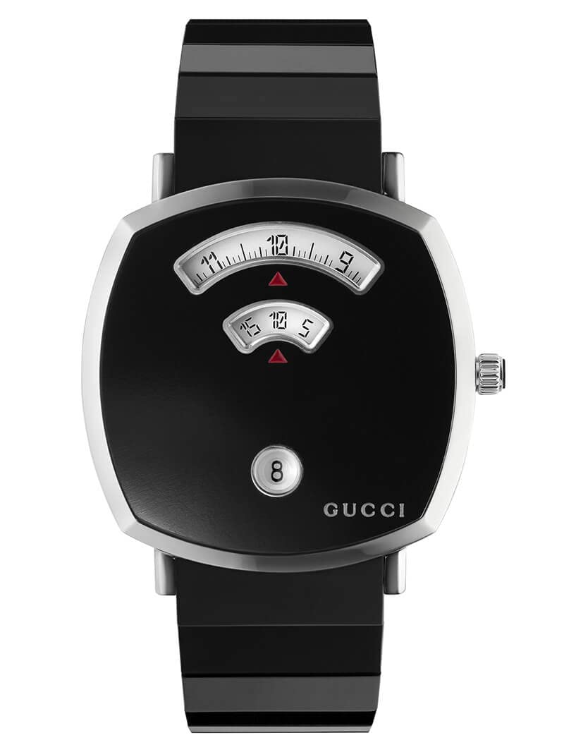 [グッチ] 腕時計 GRIP グリップ 文字盤 ステンレススチール サファイヤガラス クォーツ スイス Watch