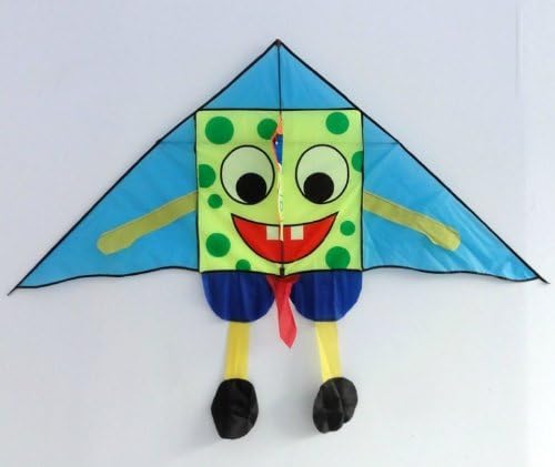 意诚 正品潍坊风筝-海绵宝宝-儿童风筝-好飞01099 蓝色海绵宝宝(不带