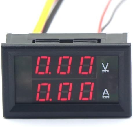 Smakn Dc 伏安电流表2 合1 数字电流计电压表led 测试仪红色0 100v 2a 汽车电池显示器 Smakn 价格报价图片 亚马逊中国